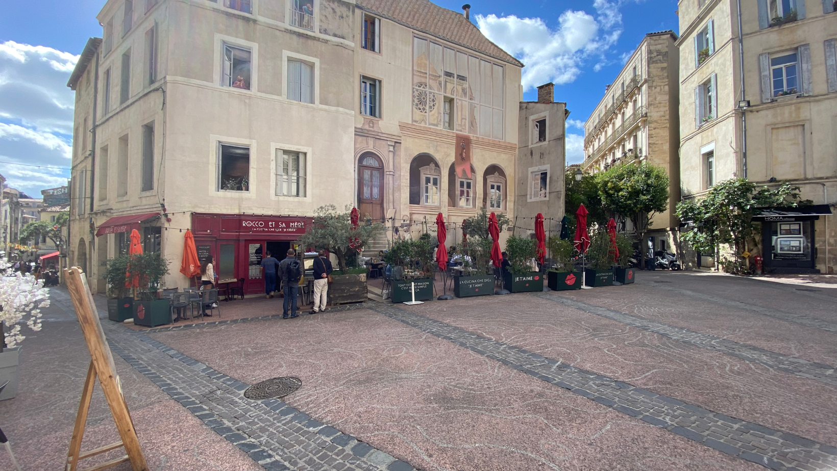 On a mangé chez Rocco et sa mère